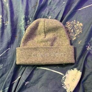 Calvin Klein Grey Beanie